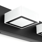 Ralbay Black Bathroom Vanity Lights 30inch Metal Acrylic LED Modern Bathroom - Image 7