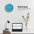 Roymnie Wall Clock 12 Inch Silent Wall Clocks Battery Operated-Modern Non - Image 7