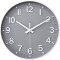 HZDHCLH Wall Clocks Battery Operated, Wall Clock Gray, 14 inch Wall Clock by HZDHCLH
