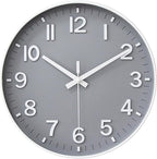 HZDHCLH Wall Clocks Battery Operated, Wall Clock Gray, 14 inch Wall Clock by HZDHCLH