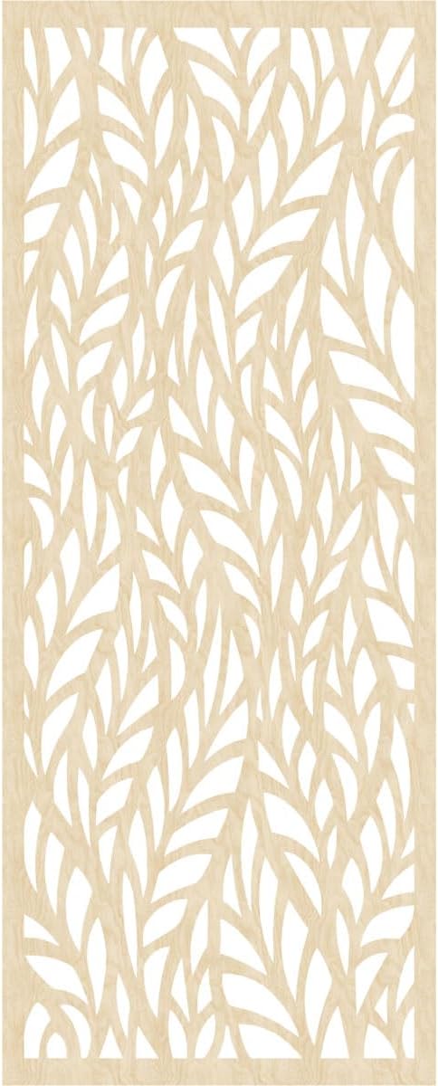 Ortonville Decorative Pierced Fretwork Wood Wall Panels, 33 3/8"W x 84 3/8"H x - Image 2