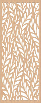 Ortonville Decorative Pierced Fretwork Wood Wall Panels, 25 3/8"W x 64 3/8"H x - Image 2