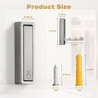 Folding Wall Hook, Heavy Duty Zinc Alloy No Rust Fold Up Hooks - Image 8