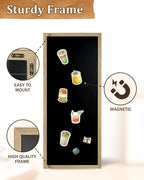 Magnetic Chalkboard for Wall, Long Chalk Board, Wall Hanging Menu for Restaurant - Image 4