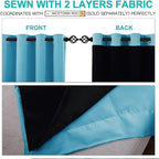 NICETOWN 100% Blackout Curtains - Image 5