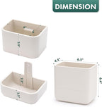 Phoenix Vine 6.5 Inch Wall Mounted Self-Watering Planter Pot - Image 3