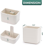 Phoenix Vine 6.5 Inch Wall Mounted Self-Watering Planter Pot - Image 3