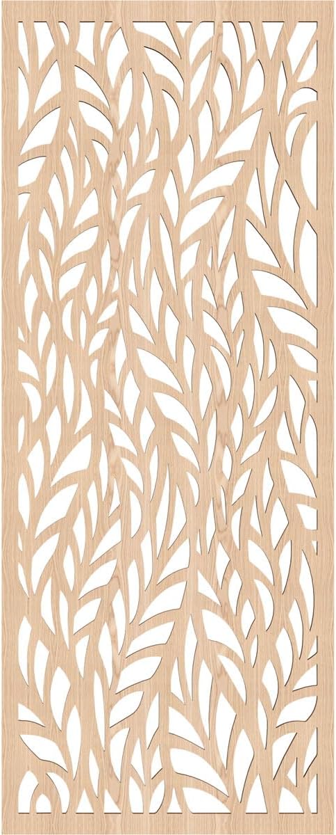 Ortonville Decorative Pierced Fretwork Wood Wall Panels, 15 3/8"W x 39 3/8"H x - Image 2