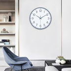 Wall Clocks Battery Operated 10 inch Modern Wall Clock, Silent Non Ticking Wall - Image 6