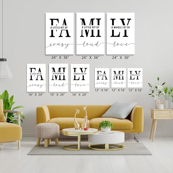 GUBIYU Family Wall Decor Set of 3 - Image 6