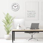 HIPPIH Wall Clock 2 Pack, 10 Inch Modern Wall Clocks Battery Operated, Non - Image 6
