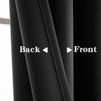 IGEMAEVE Blackout Curtains for Bedroom 1 Panel, Custom Curtains Thermal - Image 4