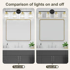 Crystal Bathroom Light Fixtures, Bathroom Lighting Fixtures Over Mirror - Image 7
