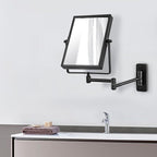QiMH 3X Magnified Wall Mounted Mirror, Rectangular 8x6 Inch - Image 5