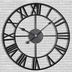Antique Tower 30 inch Large Roman Numeral Wall Clock, Indoor Outdoor Patio by Letmaliy