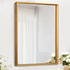 AAZZKANG Bathroom Mirror Rectangular Decorative Metal Mirrors by AAZZKANG