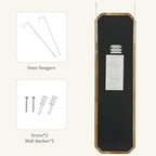 WallBeyond Full Length Door Mirror 14" x 48", Wood Frame Over-the-Door Mirror - Image 8
