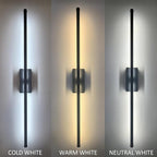Easy Install Peel and Stick on Battery Operated Wall Sconces Set of 2 - Image 7
