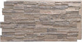EverStone Cascade Faux Stone Panel, 48 5/8"W x 24 3/4"H x 1 1/4"D, Polermo Color by EkenaMillwork
