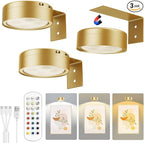 Xuolder Picture Lights for Wall, 2000mAh Rechargeable Battery Poster Lights LED by Xuolder