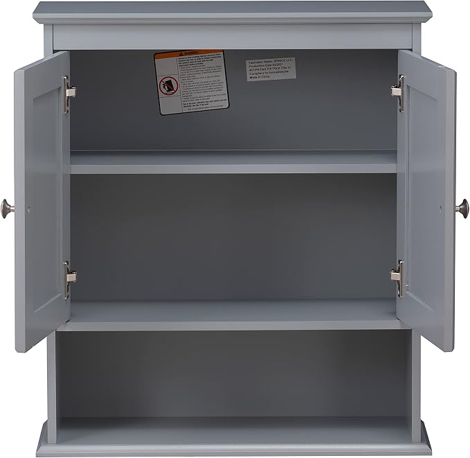 Spirich Bathroom Wall Cabinet, Wall Mounted Medicine Cabinet Organizer - Image 6