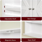 TEENFON Bathroom Wall Cabinet, Bathroom Cabinet - Image 6