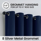 SimpleHome 100% Blackout Curtains - Image 6