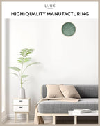 LUUK LIFESTYLE Wall Clock with Silent Movement, Without Ticking, Elegant and - Image 6