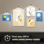Arixinks Battery Picture Light 3Pack Gold, Wireless Painting Light - Image 5
