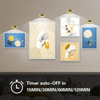 6pcs Wall Picture Light Battery Operated, Painting Light - Image 5