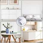 Arthome 17"x120" White Contact Paper, Peel and Stick Matte Wallpaper, Self - Image 6