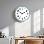 AKCISOT Wall Clock, Modern Small Wall Clocks Battery Operated 8 Inch, Silent - Image 6