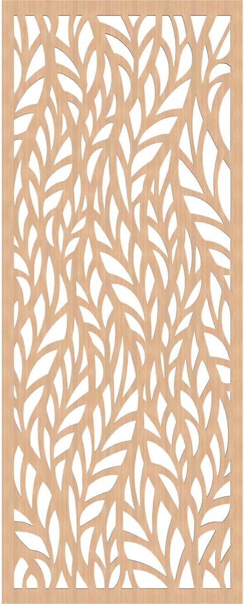 Ortonville Decorative Pierced Fretwork Wood Wall Panels, 29 3/8"W x 74 3/8"H x - Image 2