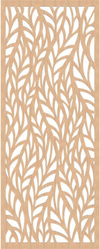 Ortonville Decorative Pierced Fretwork Wood Wall Panels, 29 3/8"W x 74 3/8"H x - Image 2