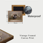 OIQArtOIQ Vintage Landscape Canvas Wall Art Framed Natural Scenery Painting - Image 4