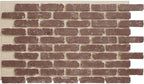 EverStone Aged Brick Faux Brick Panel, 46 7/8"W x 27"H x 1 1/4"D, Old Town Color by EkenaMillwork