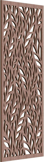 19 3/8"W x 49 3/8"H x 3/8"T Ortonville Decorative Fretwork Wood Wall Panels by EkenaMillwork
