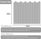 Room Divider Blackout Curtain Track Curtains Wall Dividers Panels Screen - Image 2