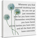 Motivational Quotes Wall Art Decor, Inspirational Graduation Decor Gift by VAHATAN