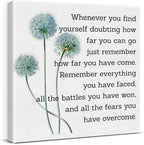 Motivational Quotes Wall Art Decor, Inspirational Graduation Decor Gift by VAHATAN