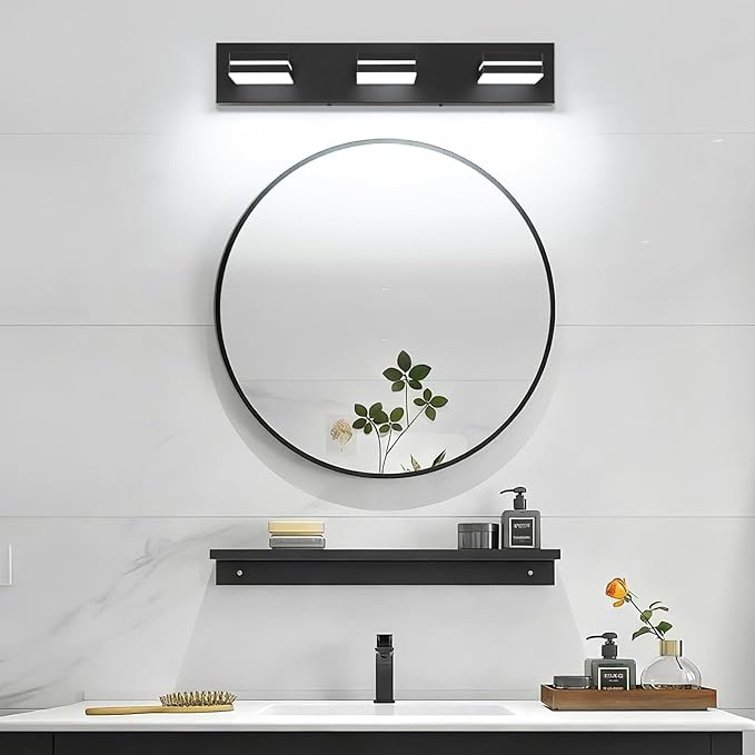 SineRise LED Modern Bathroom Vanity Light Fixtures, Modern Acrylic Bathroom - Image 10