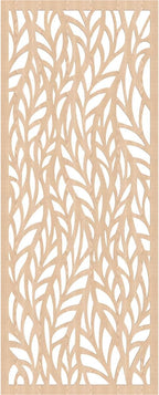 33 3/8"W x 84 3/8"H x 1/4"T Ortonville Decorative Fretwork Wood Wall Panels - Image 2