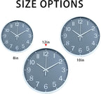 Wall Clocks Battery Operated 12 inch Modern Wall Clock, Silent Non Ticking Wall - Image 5