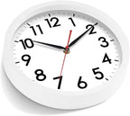AKCISOT Wall Clock Silent Non Ticking Modern Wall Clocks Battery Operated 10 - Image 3