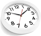 AKCISOT 12 Inch Wall Clock Silent Non Ticking Modern Wall Clocks Battery - Image 3