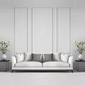 Pangda Peel and Stick Wall Molding Kit, 3D Premade Accent Molding Wainscoting by Pangda