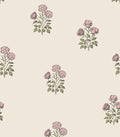 17.3"× 590.5" Vintage Floral Wallpaper Peel and Stick Boho Wallpaper Removable by LUKUUI