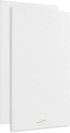 Acoustic Panels, 2 Pack, Pure White by AudioSilk
