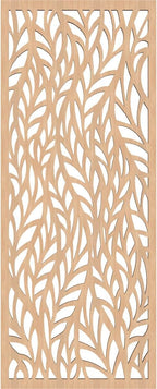 Ortonville Decorative Pierced Fretwork Wood Wall Panels, 13 3/8"W x 34 3/8"H x - Image 2