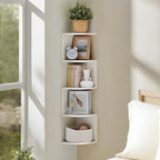 5-Tier Floating Corner Shelf Wall Mount, Heavy Duty Wall Corner Bookshelf - Image 9